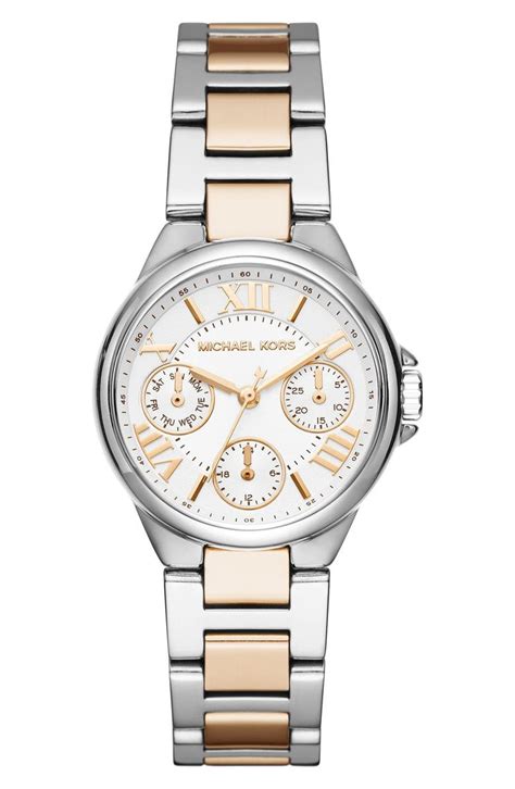 michael kors mini camille watch two tone|Michael Kors Women's Mini Camille Two.